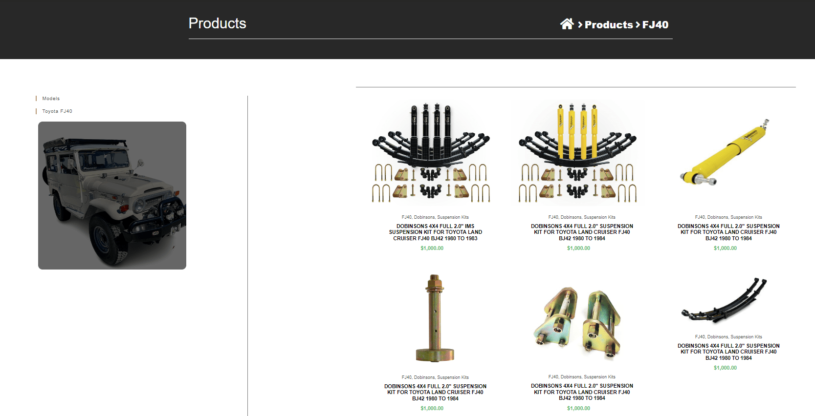 Cruiser Tech website detail